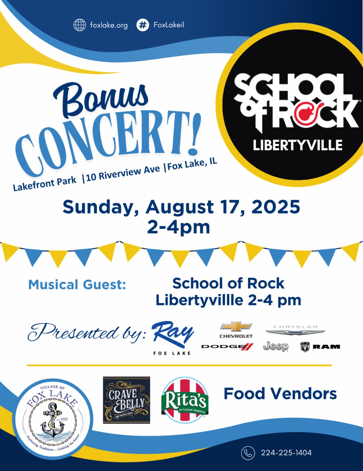Bonus Concert With School of Rock in Fox Lake